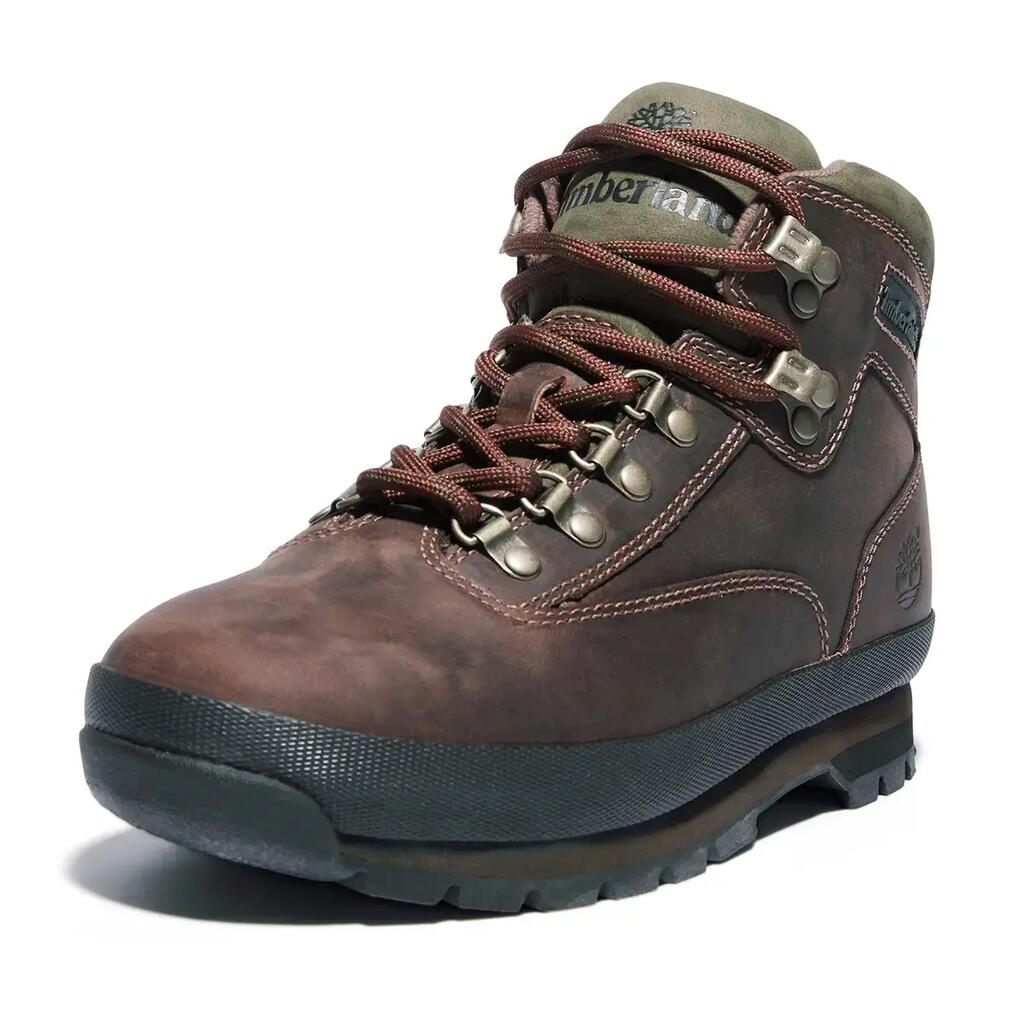 Timberland Euro Hiker Mid Lace Leather Men's Brown Boots