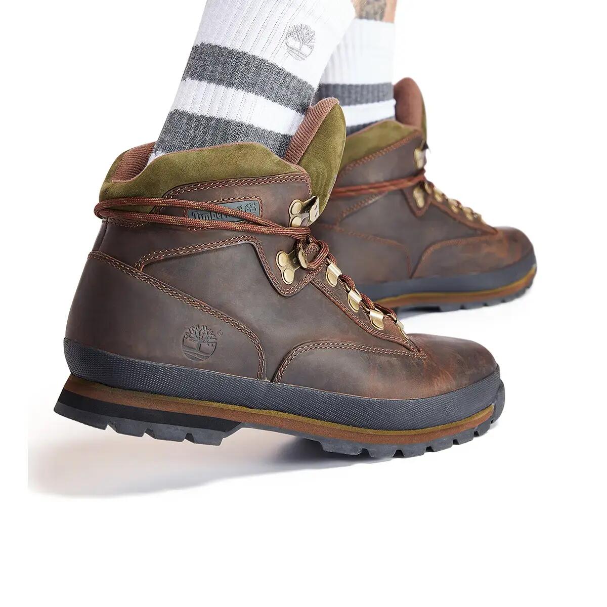 Buty męskie trekkingowe Timberland Euro Hiker Leather Md Brown 3/6