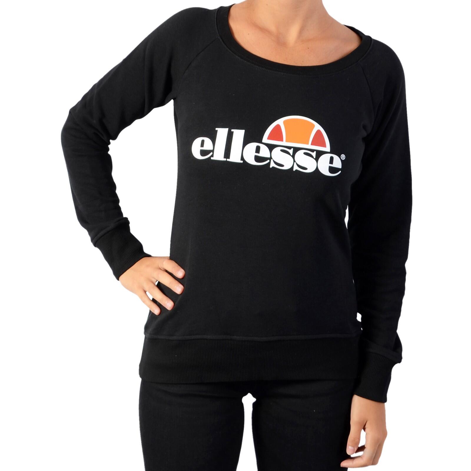 Ellesse - Sweat Ellesse Heritage Eh F - Femme - Sweat-shirt - Noir - 36 Xs - Decathlon