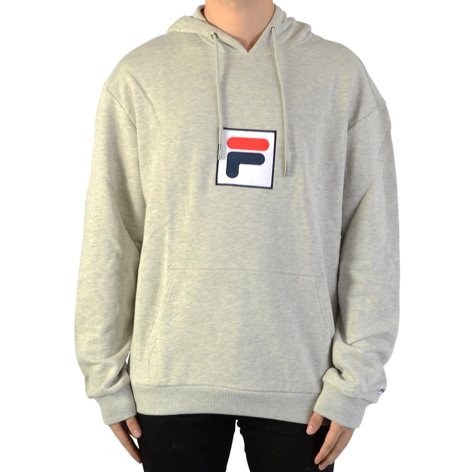 Fila - Sweat A Capuche Fila Shawn Hooded - Homme - Sweat Zippé - Gris - 38 S - Decathlon