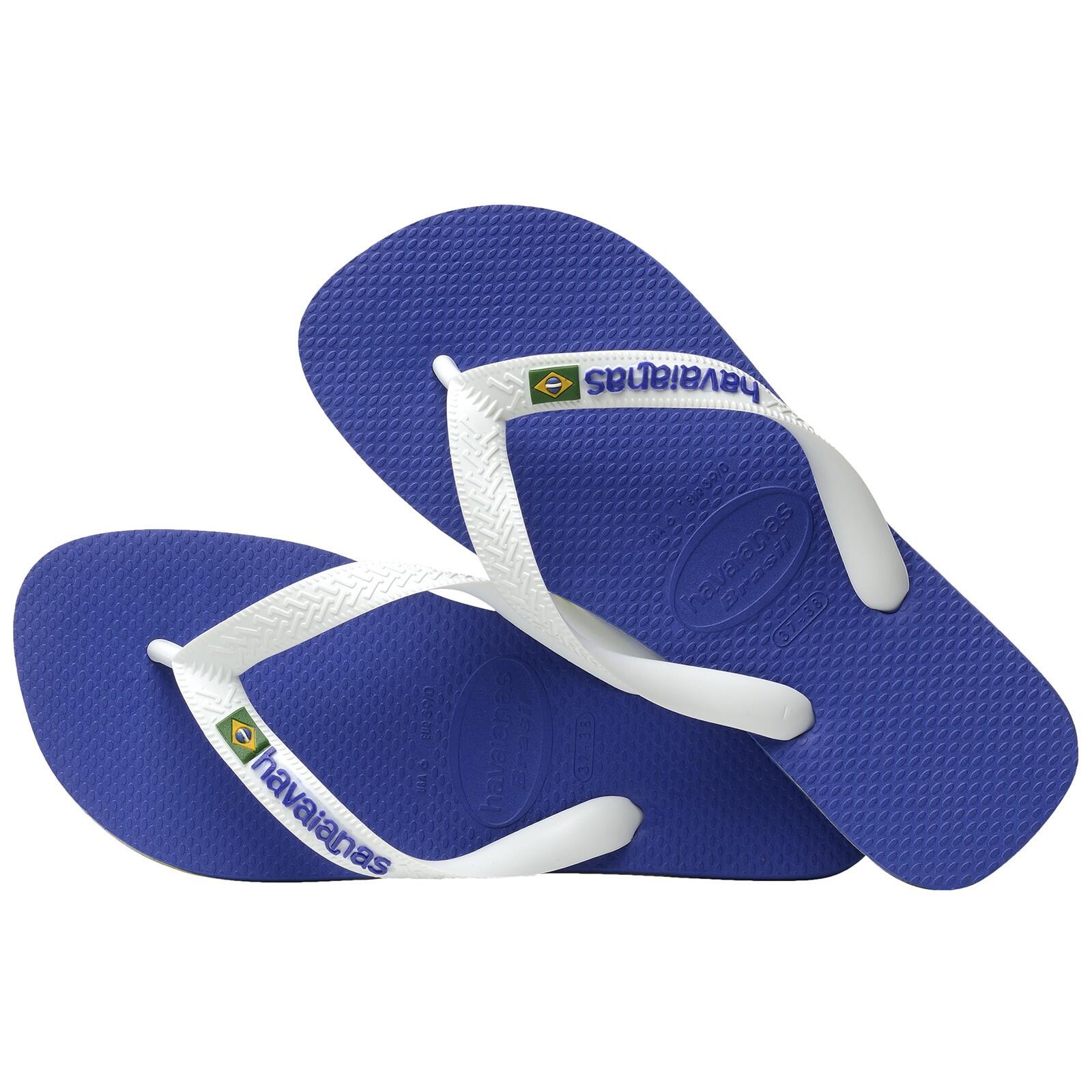 Sandały Havaianas Brasil Niebieskie dla Junior Mężczyzn 5/5