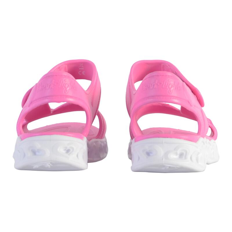 Sandalias Luces Niños Skechers Heart Lights rosa