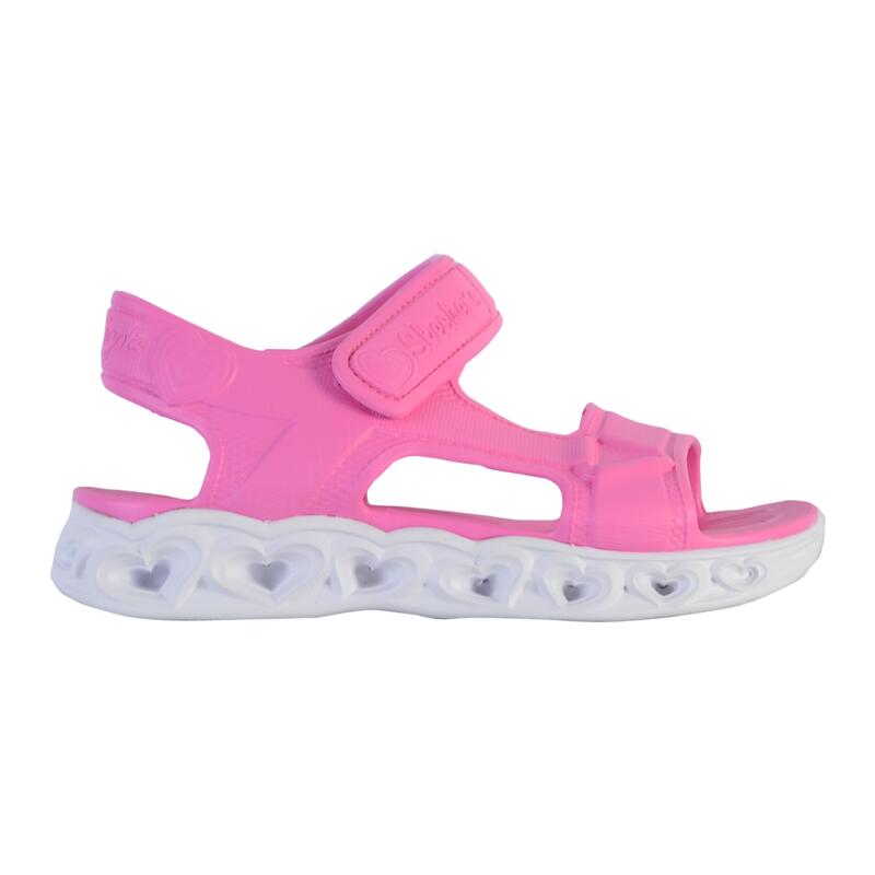 Sandalias Luces Niños Skechers Heart Lights rosa