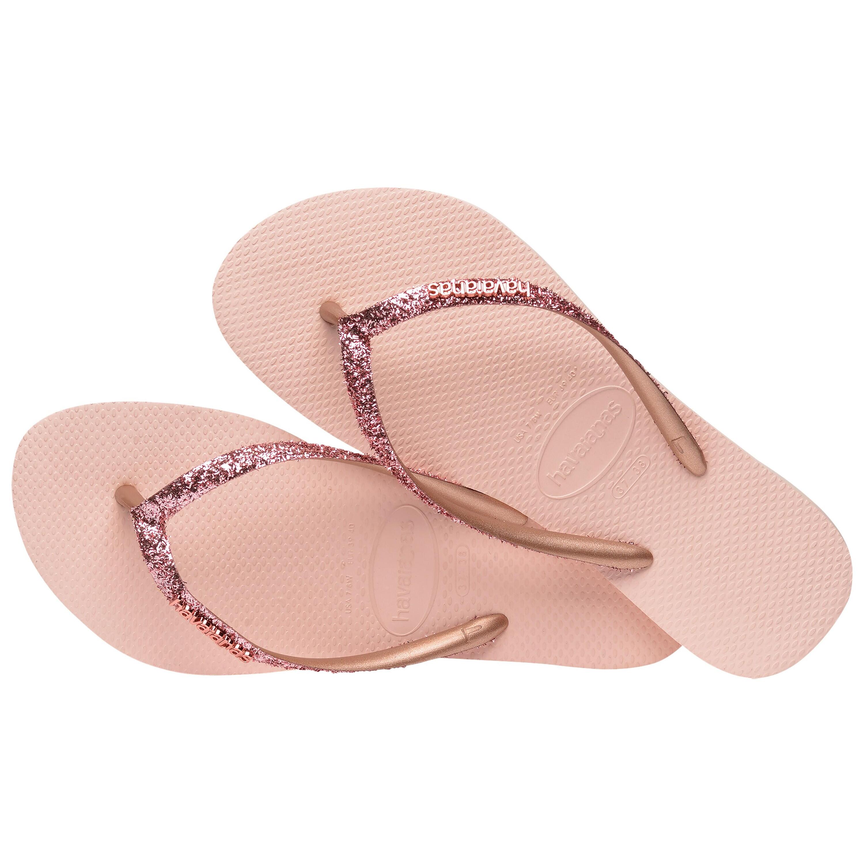 Japonki damskie Havaianas Slim Glitter II 2/7