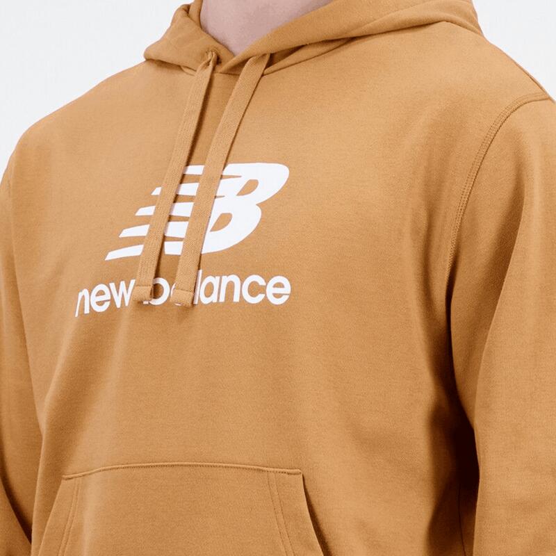 Sweat à Capuche New Balance Essentials Stacked Logo Fleece Hoodie - Homme