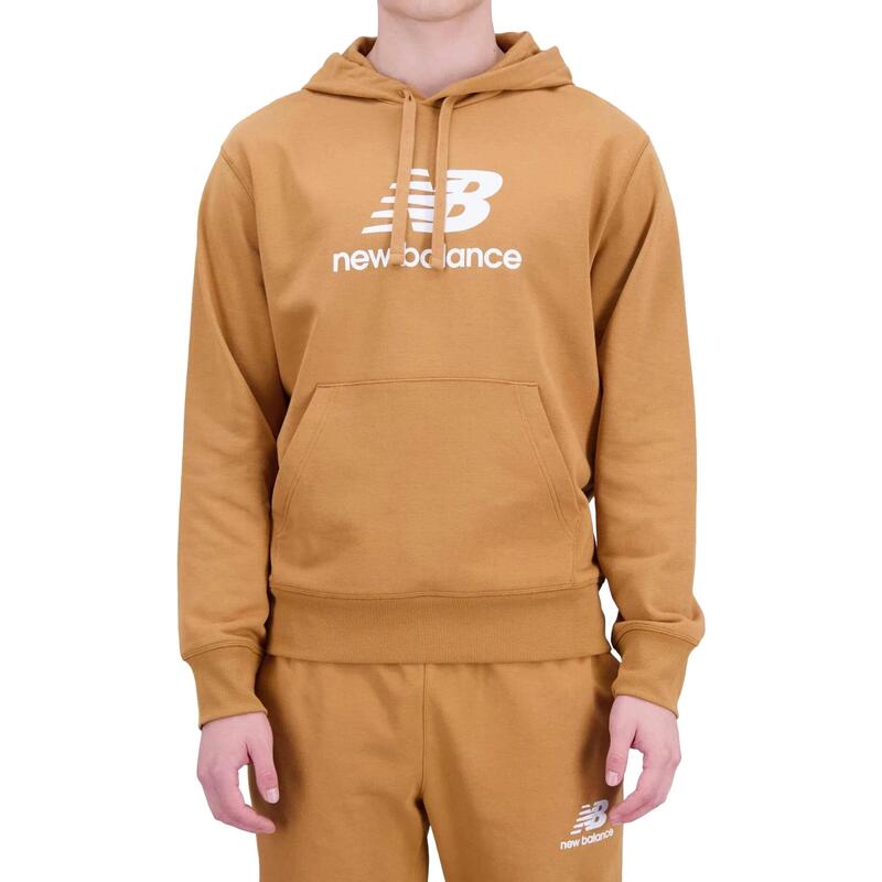 Sweat à Capuche New Balance Essentials Stacked Logo Fleece Hoodie - Homme