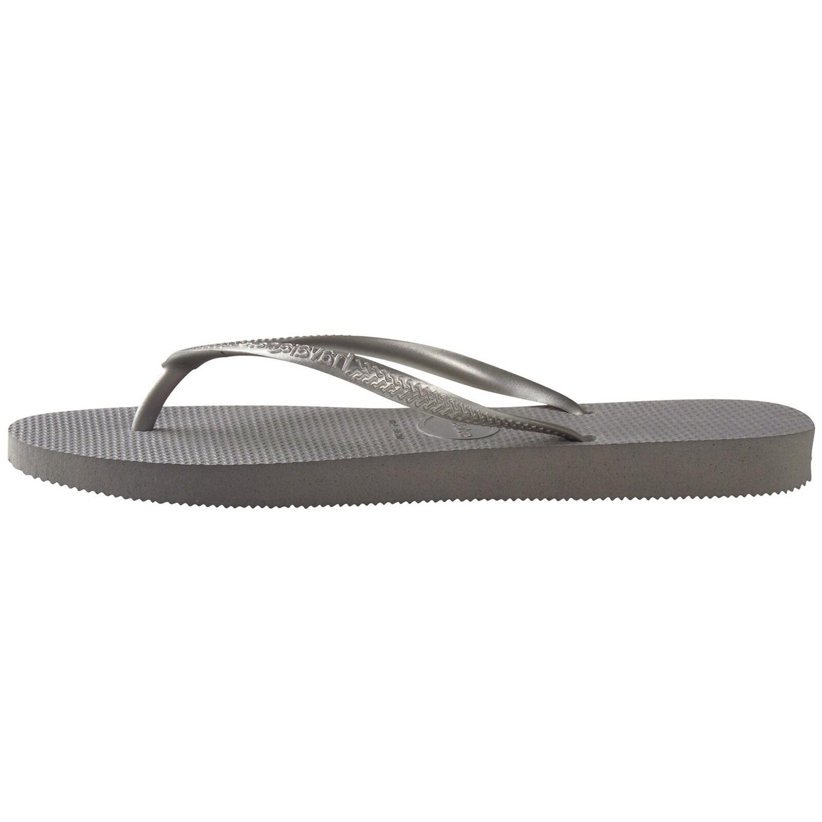 Chinelos Havaianas Modelo Slim Cor Cinza 2/5