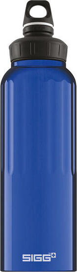 Gourde SIGG WMB Traveller Dark Blue 1.5L double ouverture made in Suisse