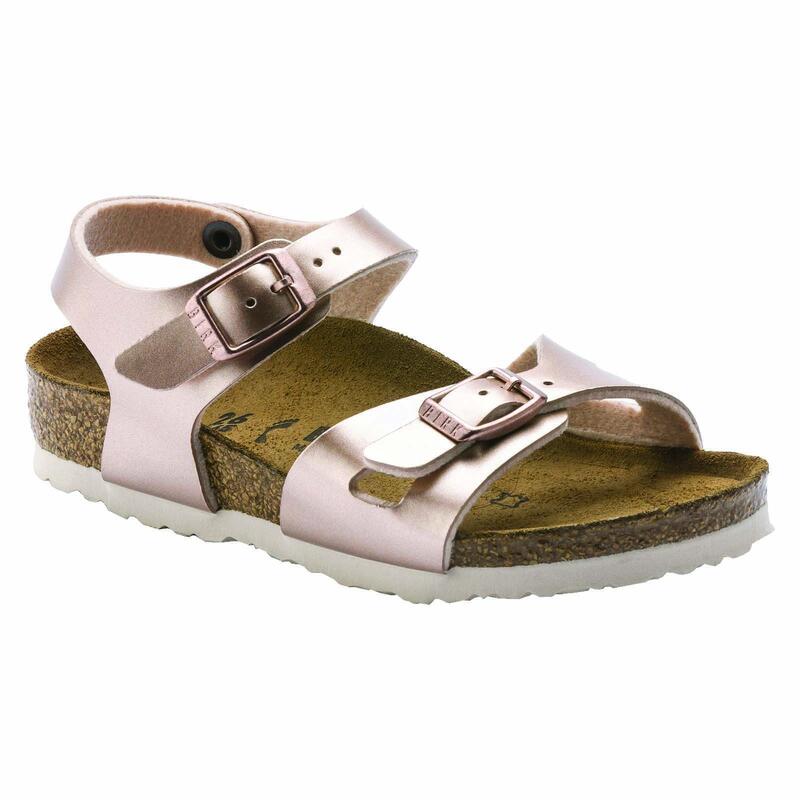 Sandalias Niña Birkenstock Rio Kids Bf Electric Rosa