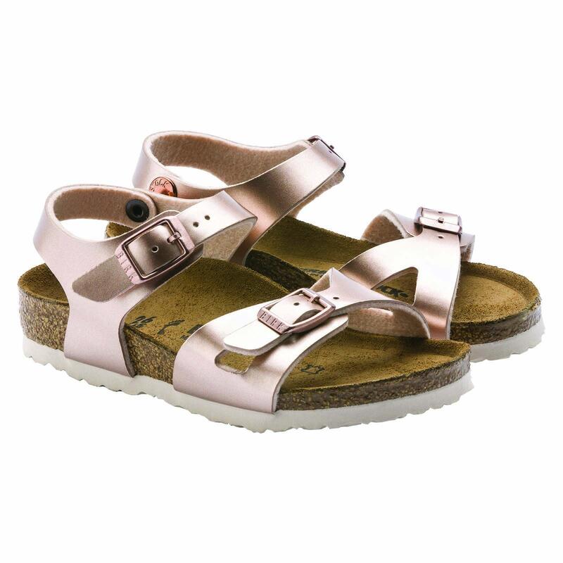 Sandalias Niña Birkenstock Rio Kids Bf Electric Rosa