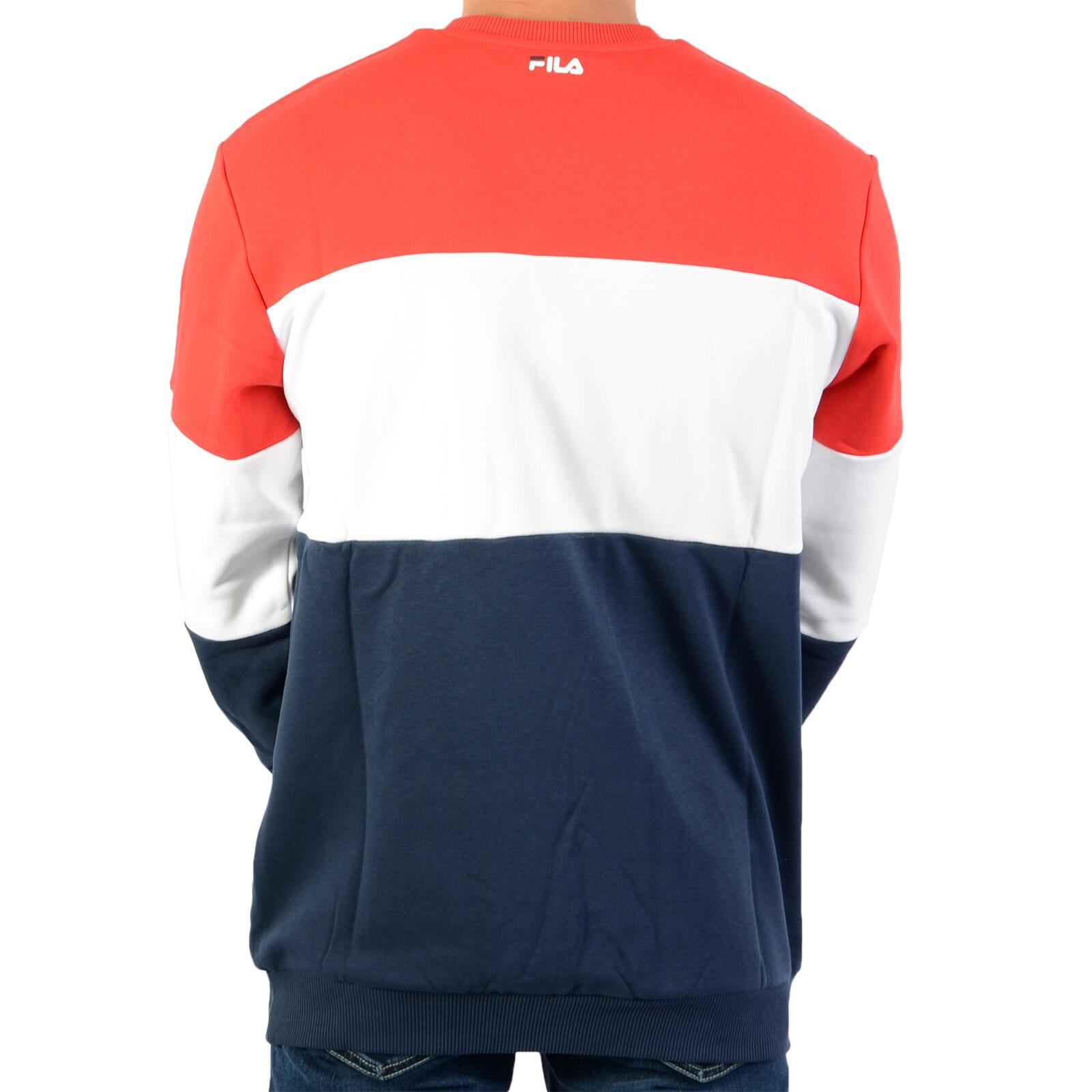 Sweat Fila Men Straight Blocked Crew - Homme 2/2