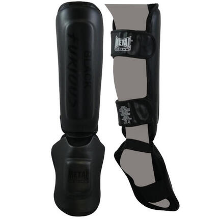 Protège-tibias boxe Thaï + pied Metal Boxe