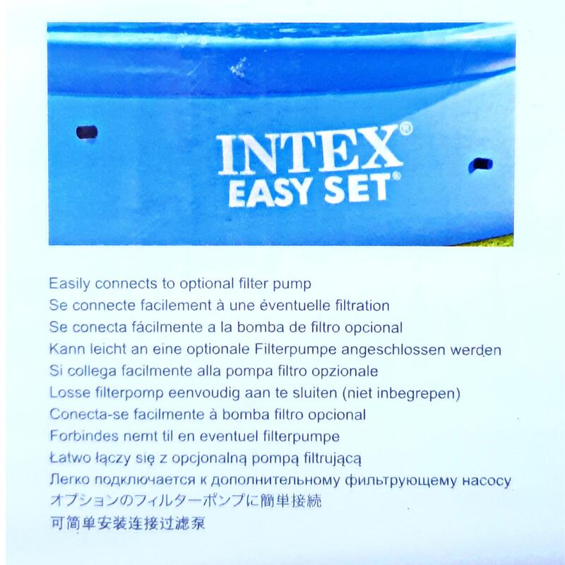 Easy Set 充氣泳池組2.44 m x 61 cm - 藍色