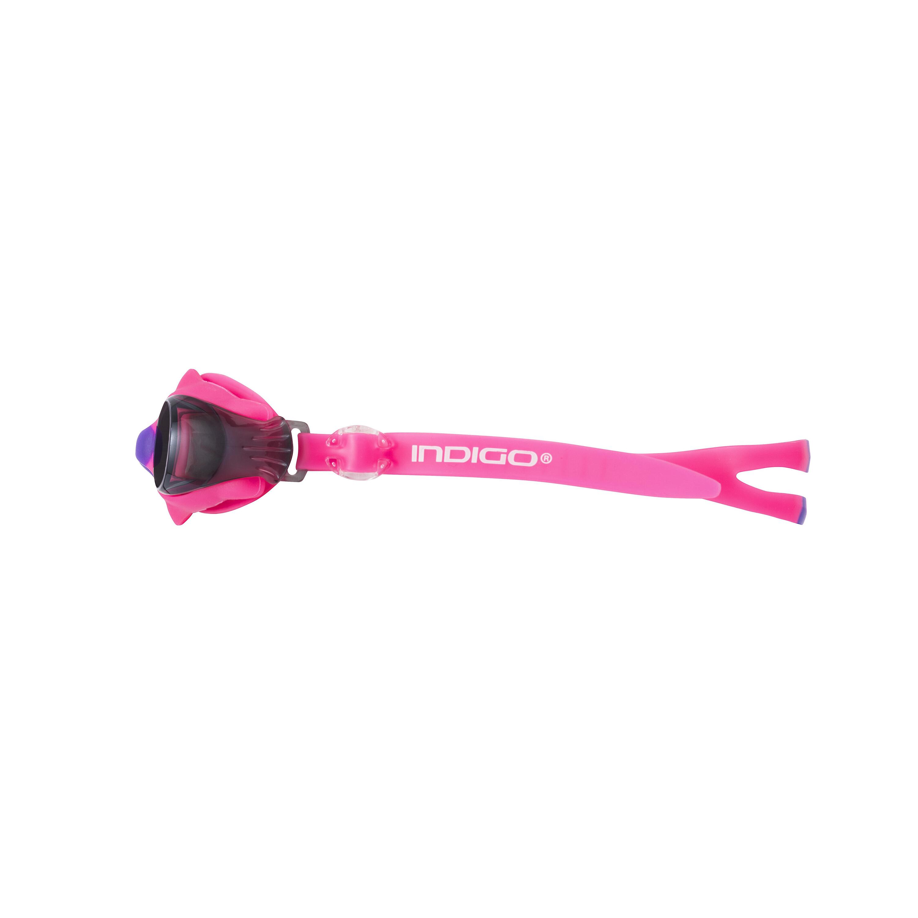 Gafas de Natación Infantil DANIO JUNIOR INDIGO Rosa-Violeta 3/4