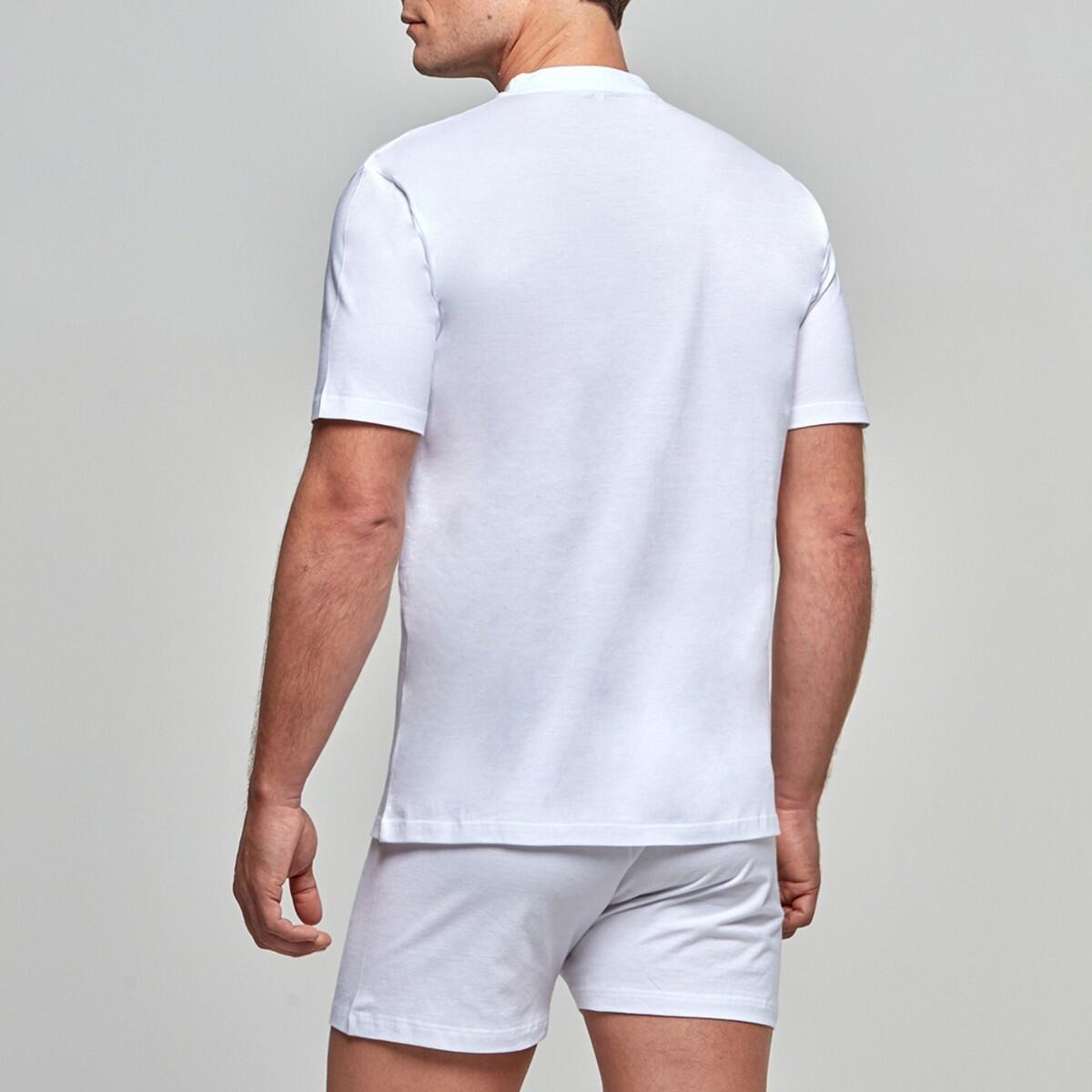 T-shirt homewear pur coton col rond Essentials 3/5