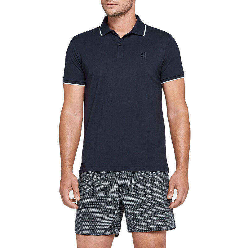 Polo chic en coton manches courtes