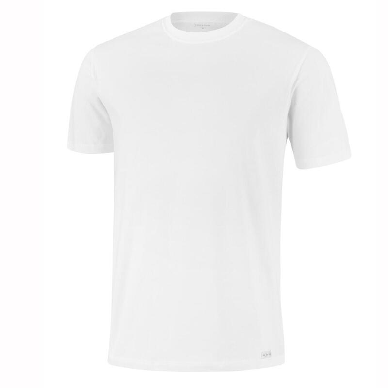 T-shirt homewear met ronde hals puur katoen Essentials