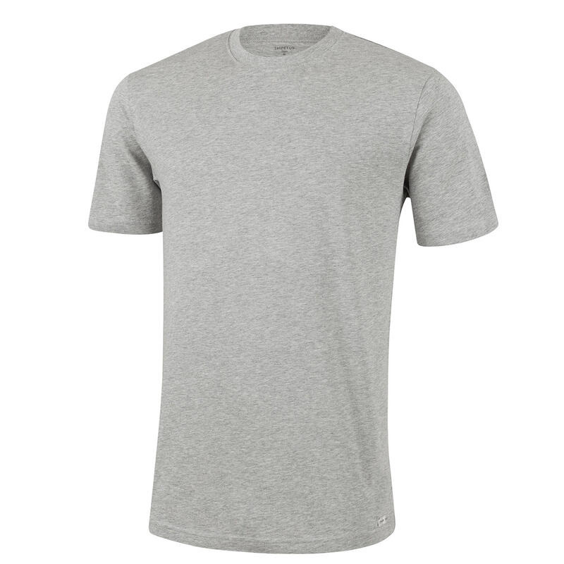 Essentials Homewear T-Shirt aus reiner Baumwolle mit Rundhalsausschnitt