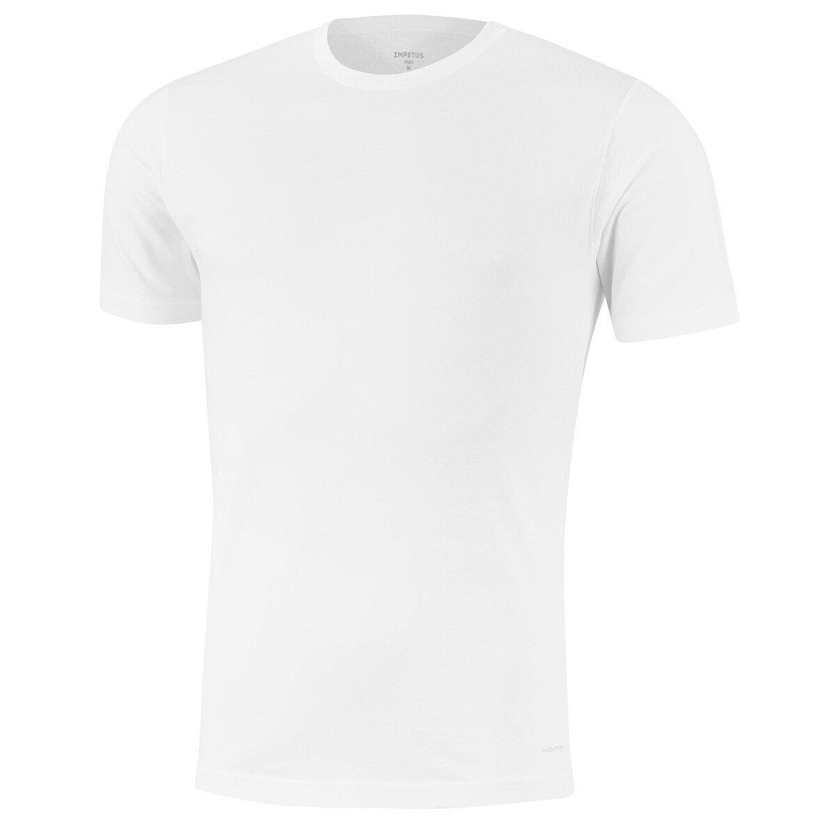T-shirt com gola redonda, malha de pele, regulador de temperatura inovador 4/6