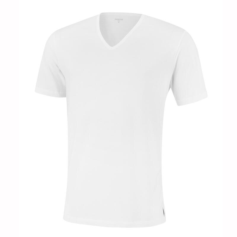 T-shirt intima Essentials in cotone con scollo a V