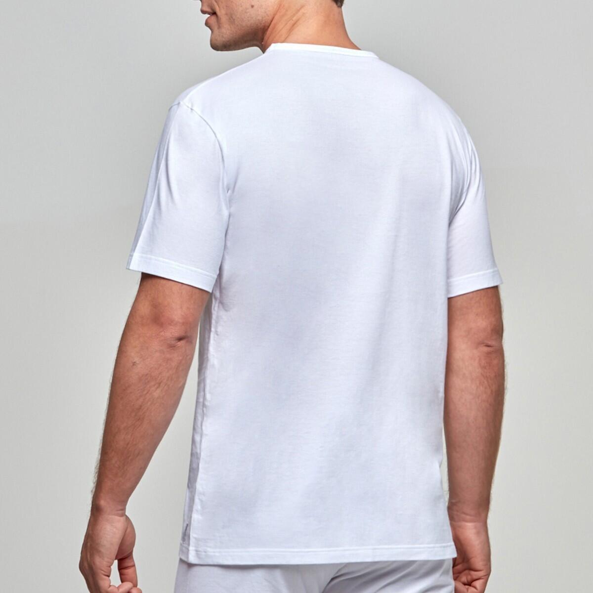 T-shirt confort pur coton col rond Essentials 2/3