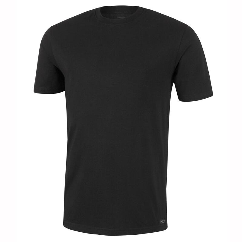 T-shirt met ronde hals puur katoen Essentials