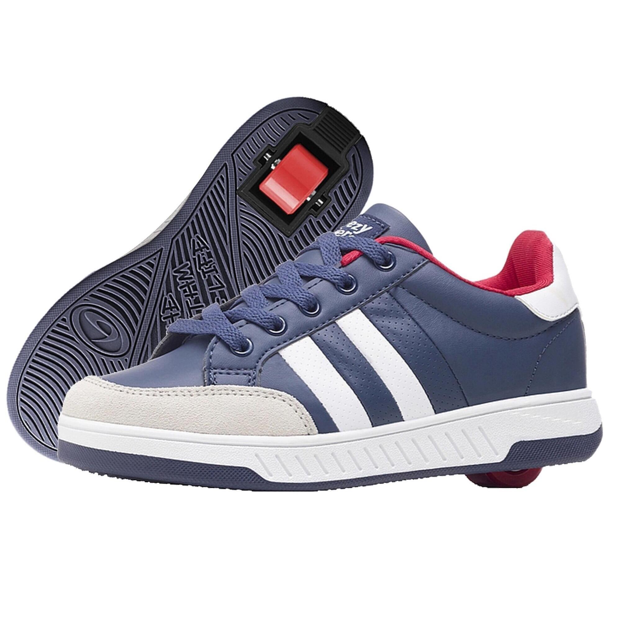 Scarpe con Ruote BREEZY ROLLERS 2176231 unisex marina bianco
