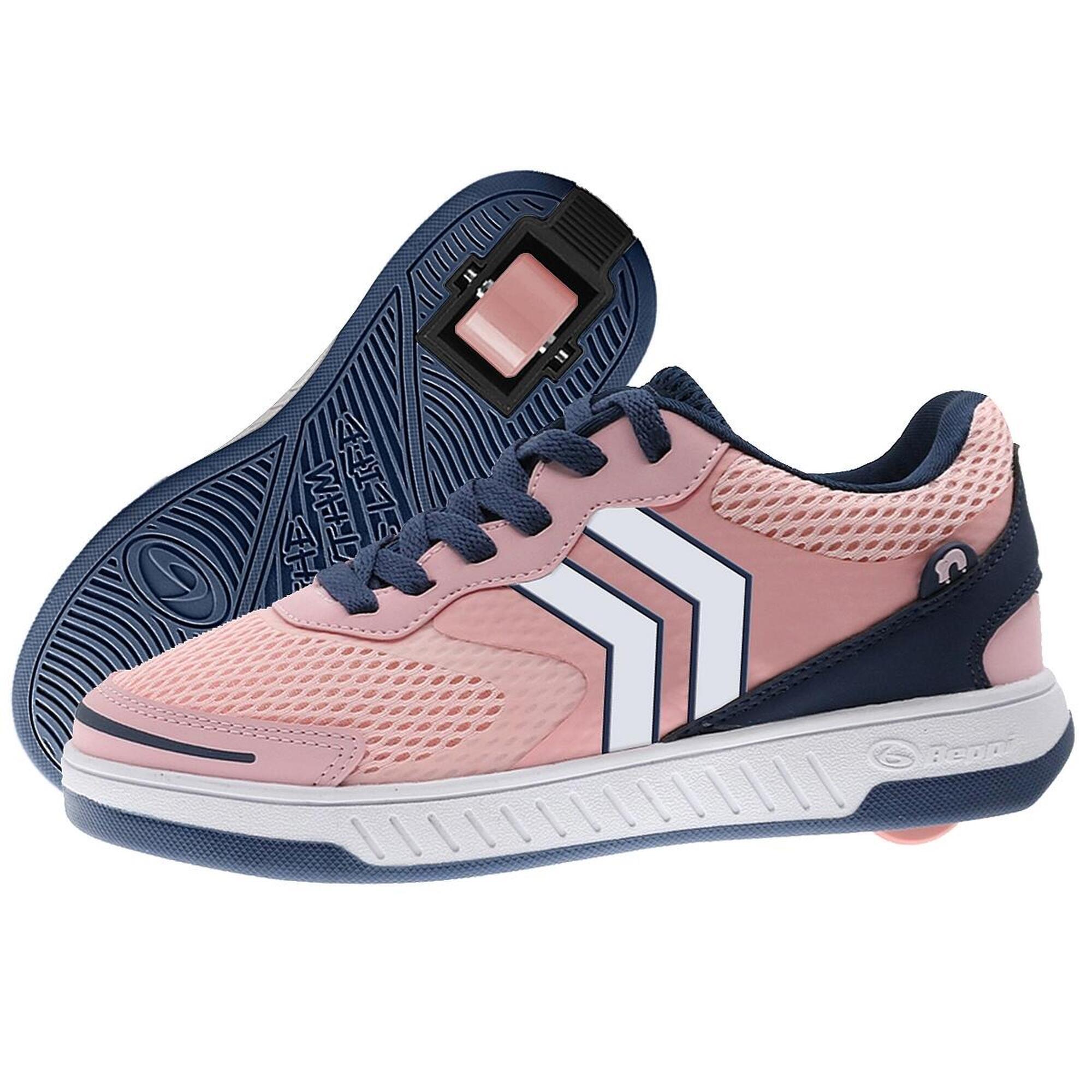 Zapatillas con Ruedas Unisex BREEZY ROLLERS 2191771 rosa blanco