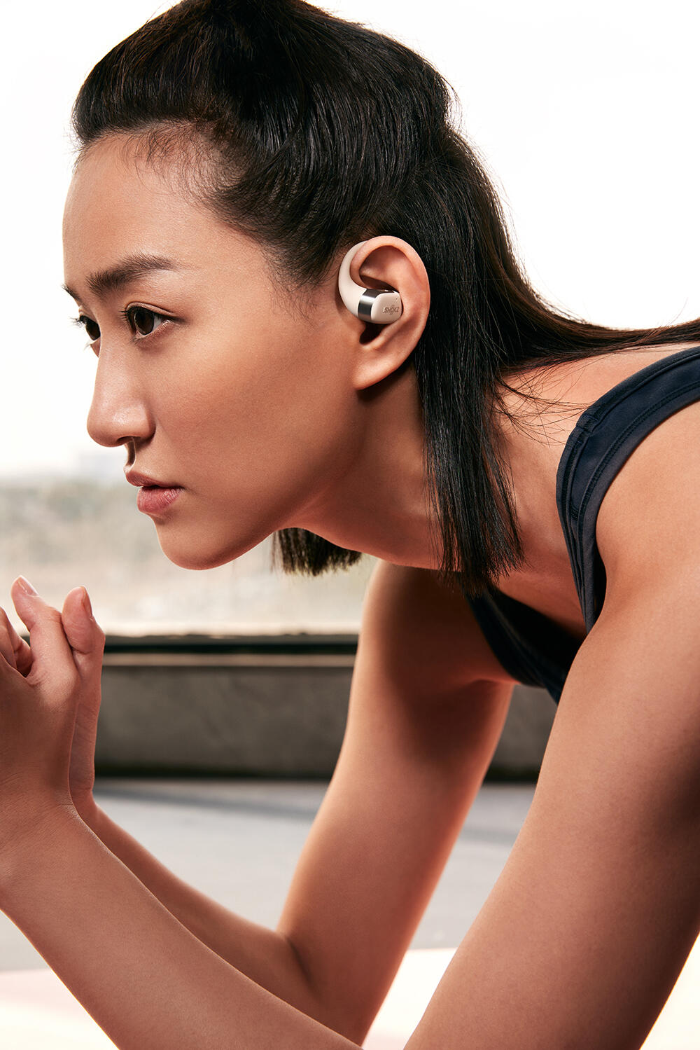 OpenFit T910 Open ear headphones - Beige