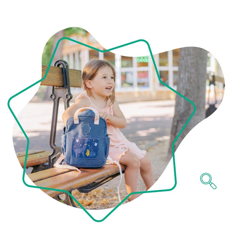 Petit sac à dos enfant 4L - Bleu