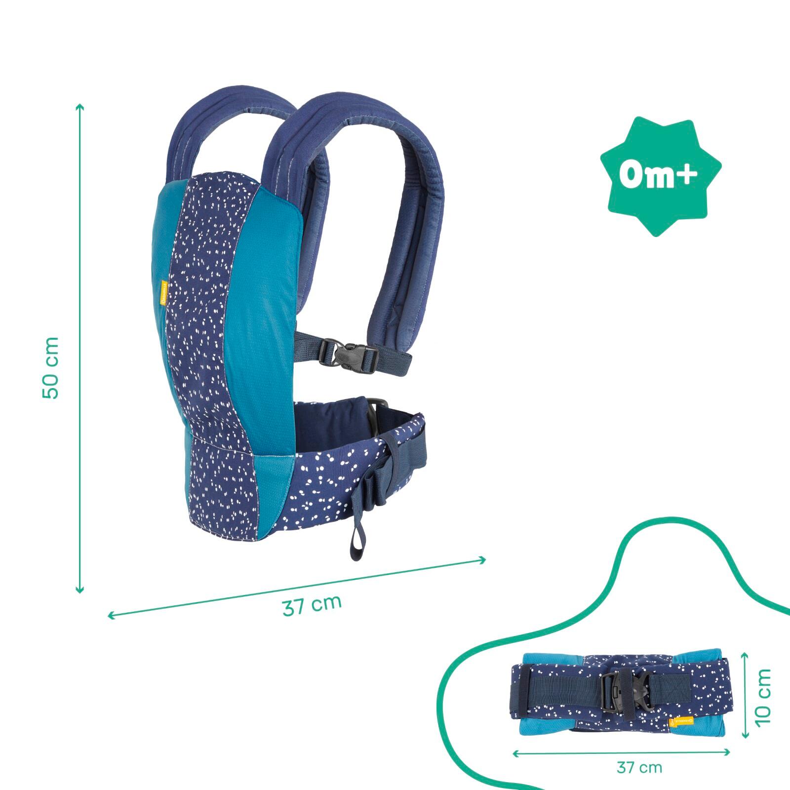 Ergonomische Babytrage - Easy & Go Blau 5/7