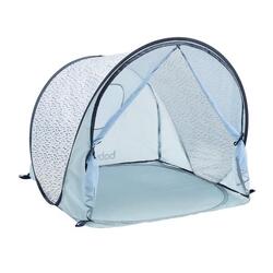 Abri solaire UPF50+ instantané moustiquaire enfant 2 places - Bleu