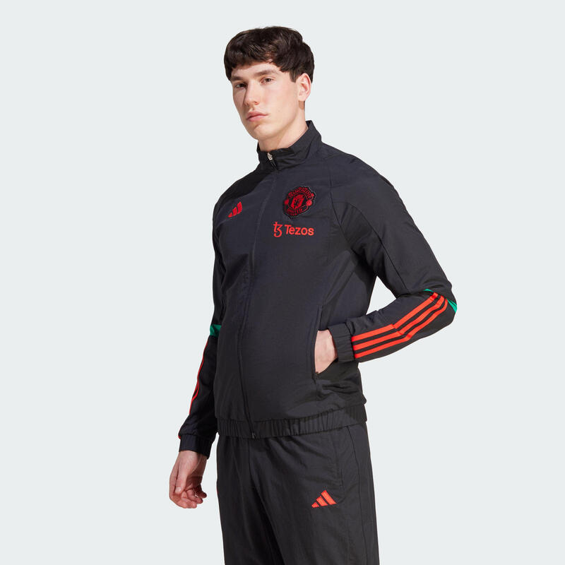 Bluza piłkarska męska Adidas Manchester United Tiro 23 Presentation