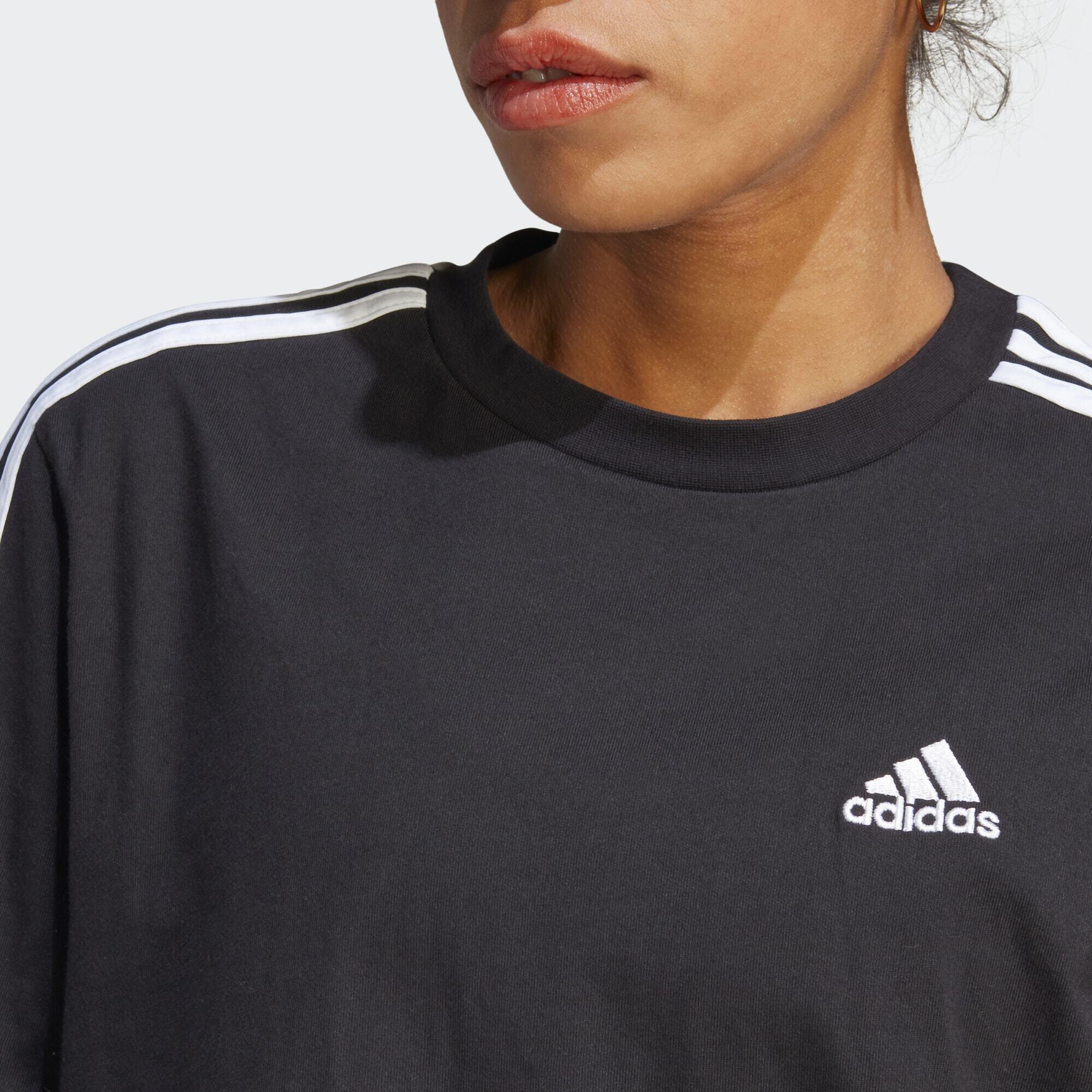 Abito Essentials 3-Stripes Single Jersey Boyfriend Tee 4/5