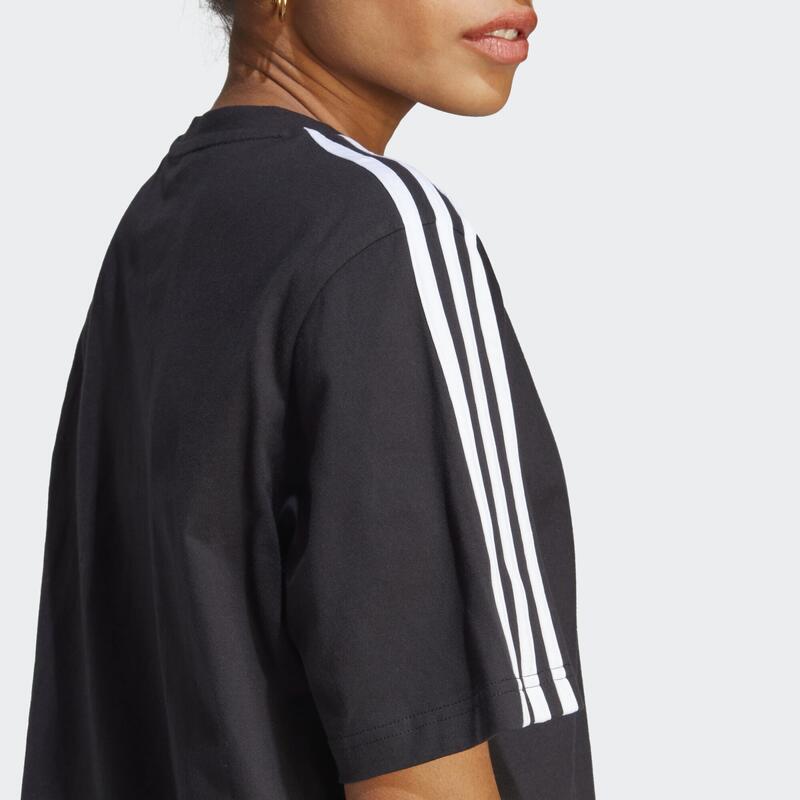 Šaty Essentials 3-Stripes Single Jersey Boyfriend Tee