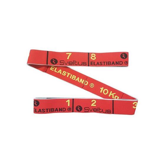 Bande élastique Sveltus 90 cm résistances couleur (Orange/Rouge/Bleu)