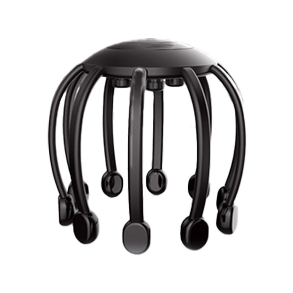 FITAGON Fitagon Octopus Head Massager Black 14 Heads Bluetooth