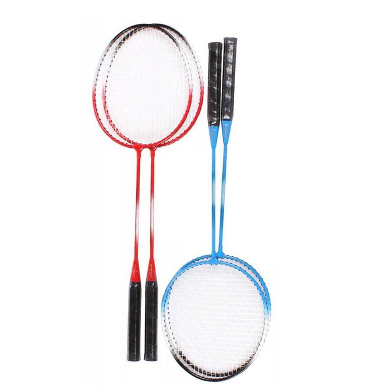 Set badminton, 2 perechi rachete, 3 mingi si plasa