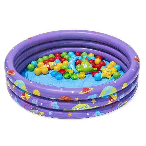 Piscina de Bolas Hinchable Tipi de Bolas Infantil Bestway 102x102x25 cm 6/6