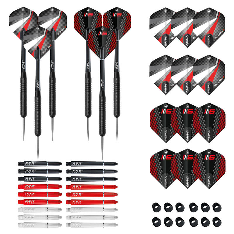 Fléchettes - Starter Blade 6 noir adulte
