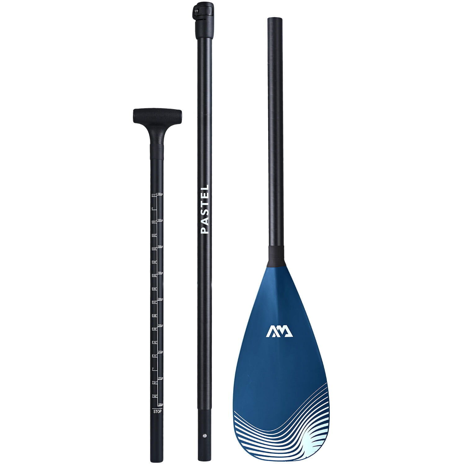 AQUA MARINA Aqua Marina PASTEL 3 Piece Adjustable Carbon/Glass SUP Paddle