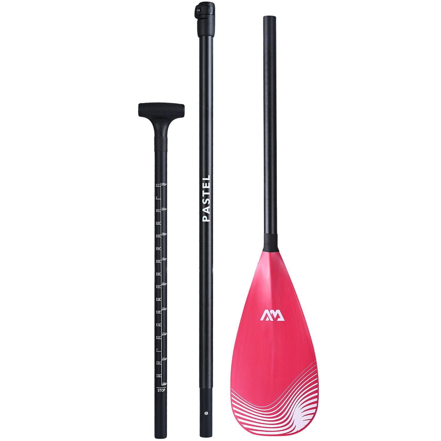 AQUA MARINA Aqua Marina PASTEL 3 Piece Adjustable Carbon/Glass SUP Paddle