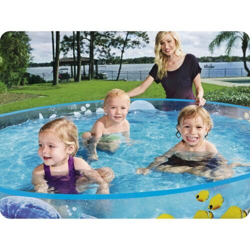 Piscina Hinchable Autoportante Infantil Bestway Fill N' Fun 183x38 cm Diseño Mun