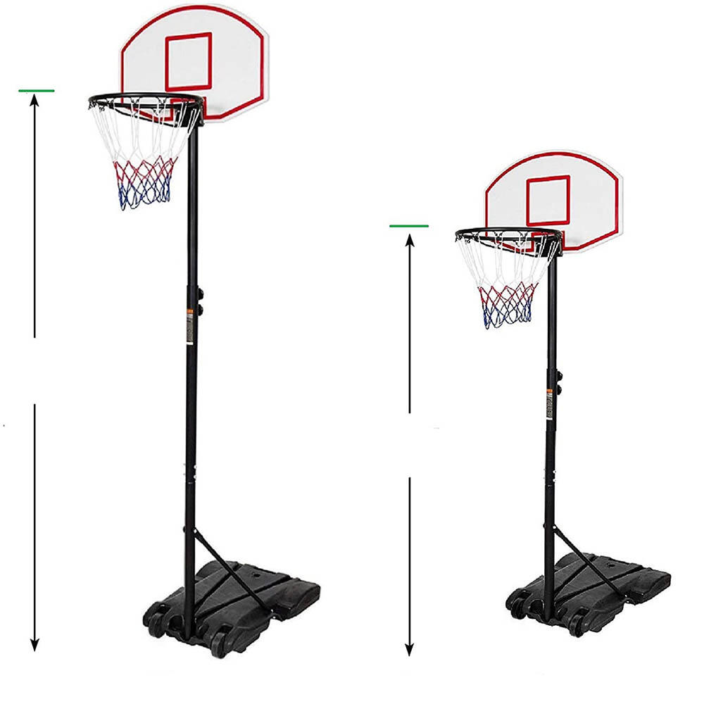 Mobilní basketbalový koš s nastavitelnou výškou 3/7