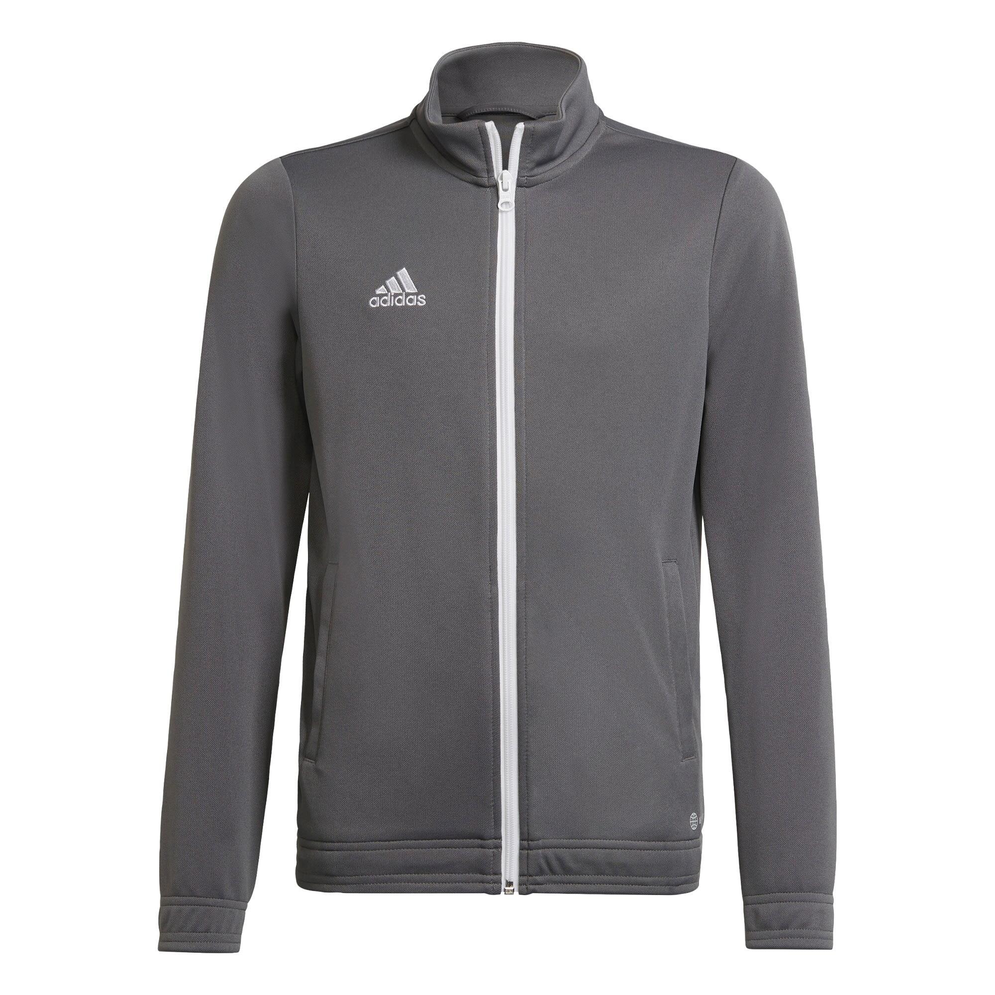 Adidas - Veste De Survêtement Entrada 22 - Sweat Zippé - Gris - 5-6 Ans / 116-122 Cm - Decathlon