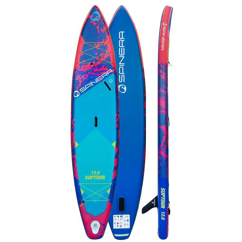 SPINERA Suprana 12'0" SUP Board Stand Up Paddle aufblasbar Surfboard Paddel
