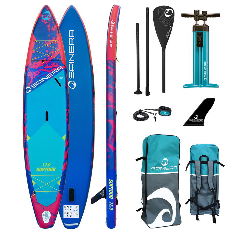 Pagaie de planche de surf gonflable SPINERA Suprana 12'0" Board Stand Up Paddle