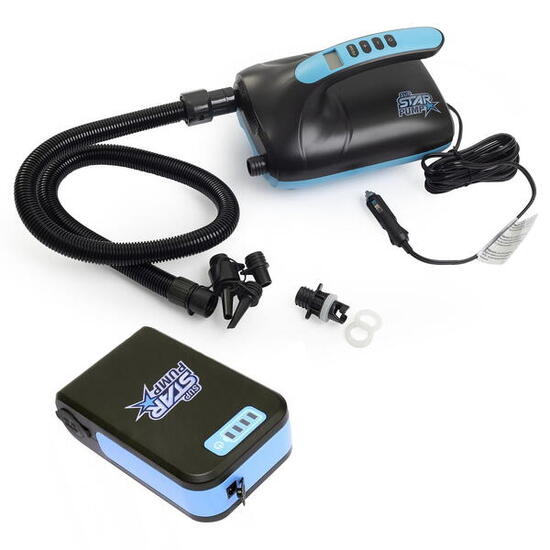 Star 8 PowerBank 6000mAh Elektrische Pumpe Set
