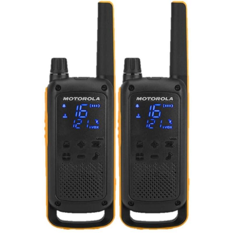 Motorola Walkie T82 EX RSM Twin Pack Black Yellow