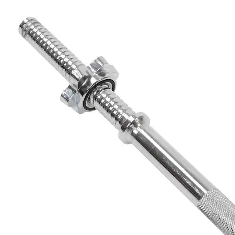 Barbell Physionics 165 cm 30 mm cromat